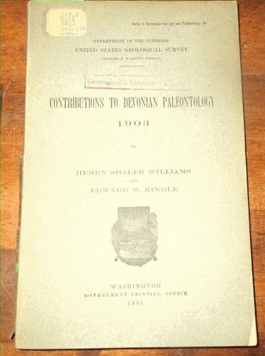 Geology paleontology 1905 - geology,
